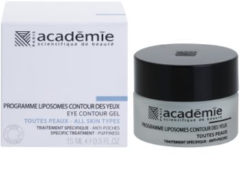 Académie All Skin Types gel lissant yeux anti-enflures