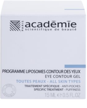 Académie All Skin Types gel lissant yeux anti-enflures