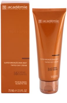 Academie Bronzécran έγχρωμη κρέμα για ματ όψη SPF 6