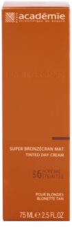 Academie Bronzécran έγχρωμη κρέμα για ματ όψη SPF 6