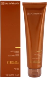Academie Bronzécran loção corporal de bronzeamento SPF 15