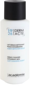 Academie Derm Acte Intolerant Skin könnyű állagú tisztítótej az arcra és a szemekre
