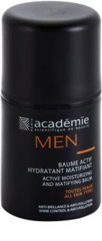 Academie Men bálsamo hidratante activo con efecto mate