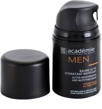 Academie Men bálsamo hidratante activo con efecto mate