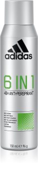 adidas cool & dry 6 in 1 antyperspirant w sprayu 150 ml   