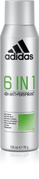 adidas 6 in 1 antyperspirant w sprayu 150 ml    