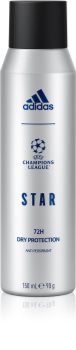 adidas uefa champions league star antyperspirant w sprayu 150 ml   