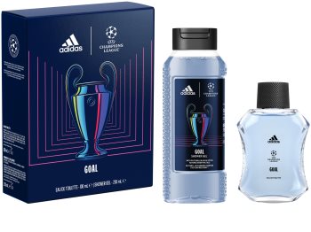 adidas uefa champions league goal woda toaletowa 100 ml   zestaw