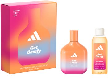 adidas get comfy woda perfumowana 100 ml   zestaw