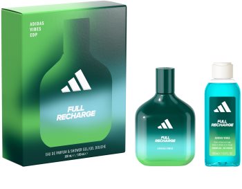 adidas full recharge woda perfumowana 100 ml   zestaw