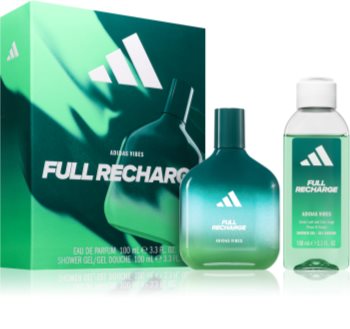 adidas full recharge woda perfumowana 100 ml   zestaw  