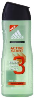 Adidas 3 Active Start (New) gel douche pour homme 400 ml