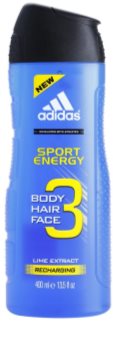 Adidas A3 Sport Energy sprchový gel pro muže 400 ml