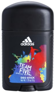 Adidas Team Five desodorante en barra para hombre 51 g
