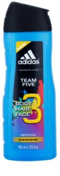 Adidas Team Five sprchový gél pre mužov 400 ml