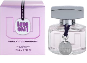 Adolfo Dominguez U Love Live Eau de Toilette para mulheres 50 ml