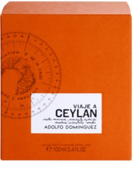 Adolfo Dominguez Viaje a Ceylan Eau de Toilette für Herren 100 ml