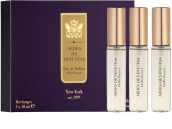 Aedes De Venustas Oeillet Bengale Eau de Parfum unissexo 3 x 10 ml recarga