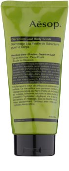Aēsop Body Geranium Leaf testpeeling