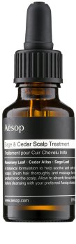 Aēsop Hair Sage & Cedar tratamento hidratante para antes da lavagem
