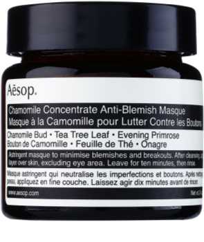 Aēsop Skin Chamomile masca de curatare pentru pielea problematica