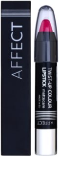 Affect Twist-up Colour поживна помада з матуючим ефектом