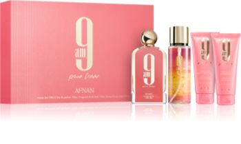 afnan perfumes 9am pour femme woda perfumowana 100 ml   zestaw 