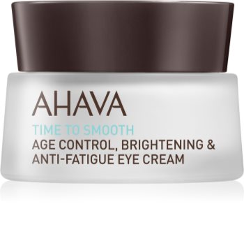 Ahava Time To Smooth feuchtigkeitsspendende Augencreme mit glättender Wirkung