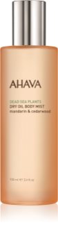 Ahava Dead Sea Plants Mandarin & Cedarwood suchý telový olej v spreji