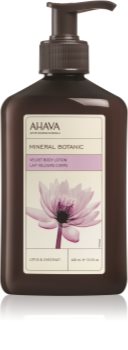 Ahava Mineral Botanic Lotus & Chestnut Bodylotion mit Samteffekt