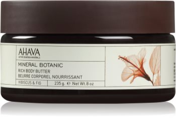 Ahava Mineral Botanic Hibiscus & Fig nährende Body-Butter
