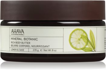 Ahava Mineral Botanic Lemon & Sage nährende Body-Butter