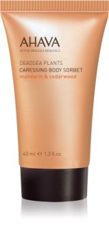 Ahava Dead Sea Plants Mandarin & Cedarwood negovalni sorbet za telo