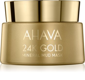 Ahava Mineral Mud 24K Gold mineralische Schlammmaske mit 24 Karat Gold