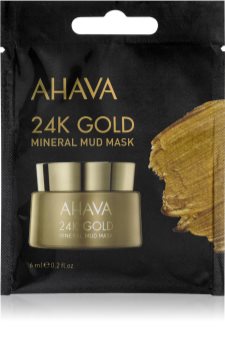 Ahava Mineral Mud 24K Gold mineralna blatna maska z 24-karatnim zlatom