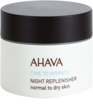 Ahava Time To Hydrate nočný regeneračný krém pre normálnu až suchú pleť