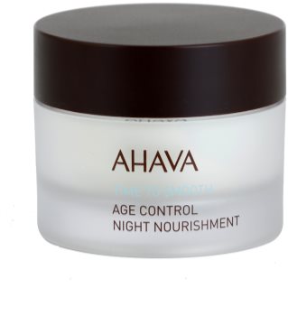 Ahava Time To Smooth noční výživný krém s protivráskovým účinkem