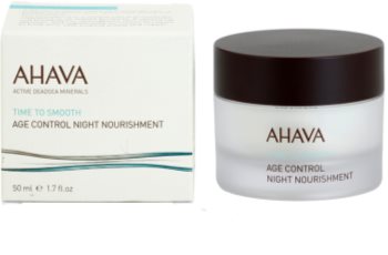 Ahava Time To Smooth noční výživný krém s protivráskovým účinkem