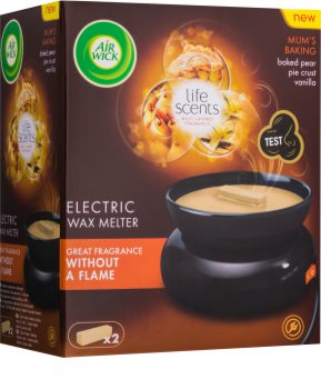 Air Wick Life Scents Mom´s Baking Ceramiczna lampa aromatyczna 22 g + wosk do aromalampy