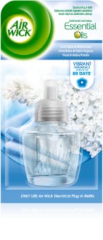 Air Wick Essential Oils Cool Linen & White Lilac Electric Air Freshener 19 ml Refill