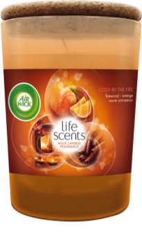 Air Wick Life Scents Cosy by the Fire vela perfumada 185 g