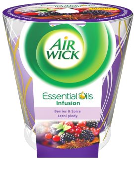 Air Wick Essential Oil Deco - Berries & Spice Geurkaars 105 gr