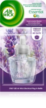 Air Wick Essential Oils Purple Lavander Meadow diffusore elettrico per ambienti 19 ml ricarica