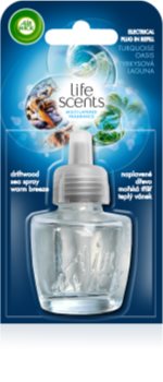 Air Wick Life Scents Turquoise Oasis elektrický osvěžovač vzduchu 19 ml náhradní náplň