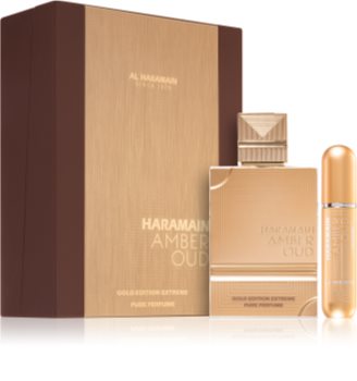 al haramain amber oud gold edition extreme ekstrakt perfum 60 ml   zestaw