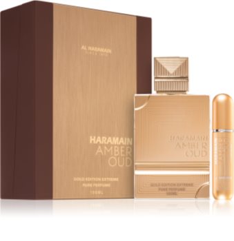 al haramain amber oud gold edition extreme woda perfumowana 100 ml   zestaw