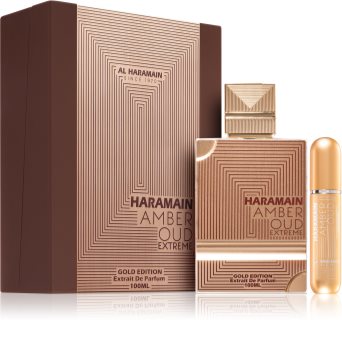 al haramain amber oud gold edition extreme ekstrakt perfum 100 ml   zestaw 