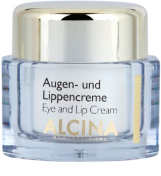 Alcina Effective Care Oog en Lip Crème met Glad makende Effect