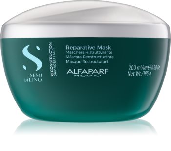 Alfaparf Milano Semi di Lino Reconstruction Reparative haj maszk a károsult hajra