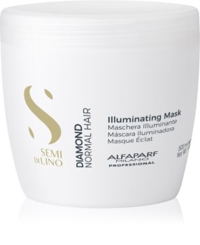 Alfaparf Milano Semi di Lino Diamond Illuminating Verhelderende Masker zonder Suflaat en zonder Parabeen